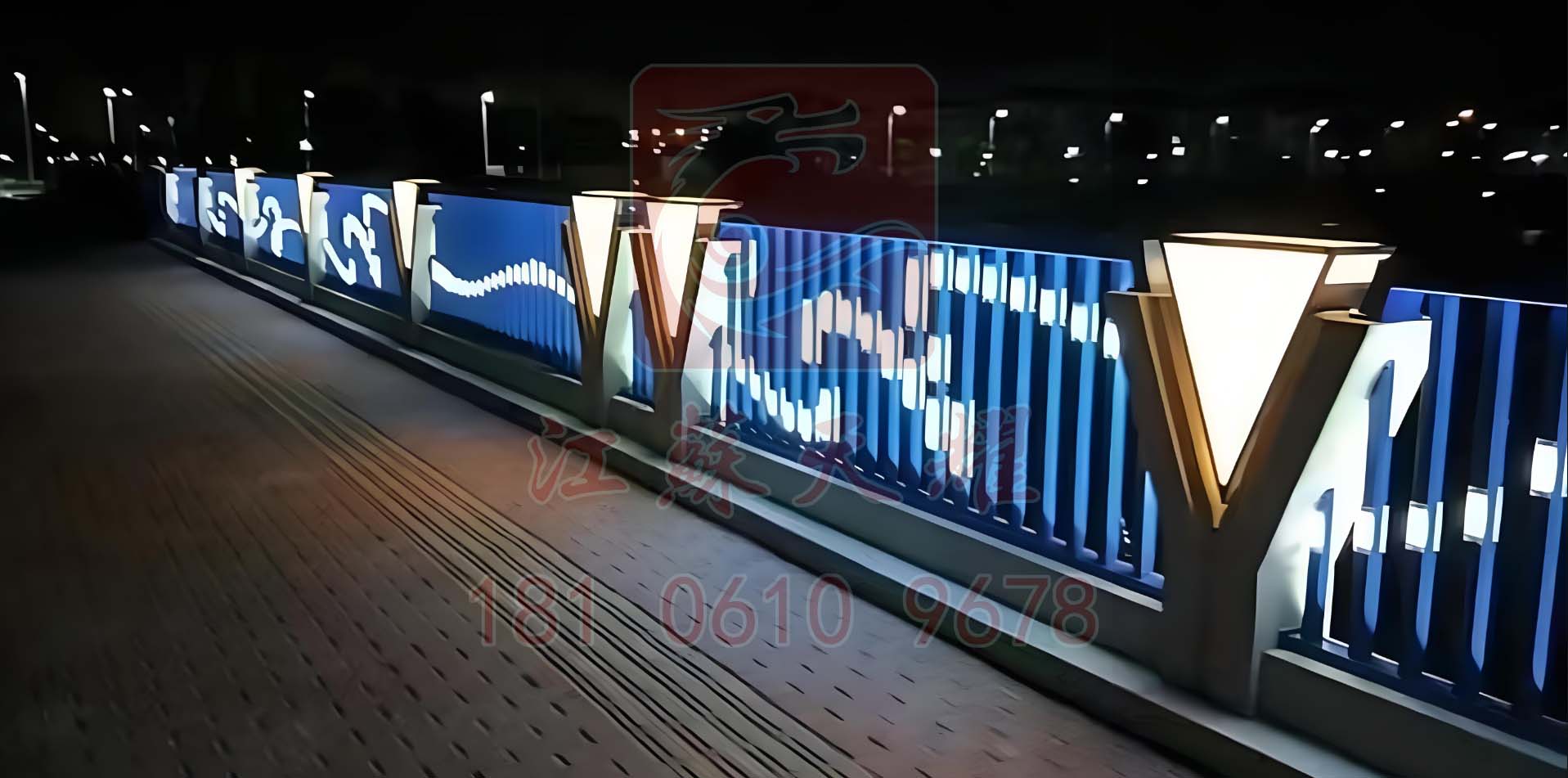 贈送安裝贈送運(yùn)輸-景觀護(hù)欄-河道護(hù)欄-燈光護(hù)欄